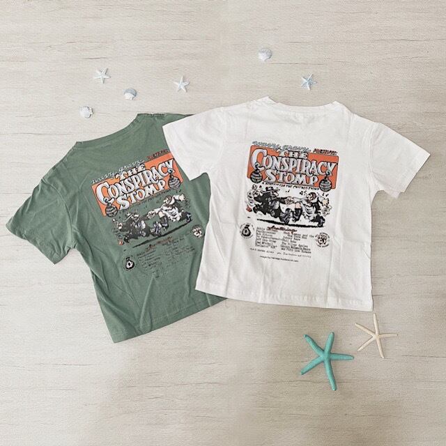 【即納】バッグプリントTシャツ