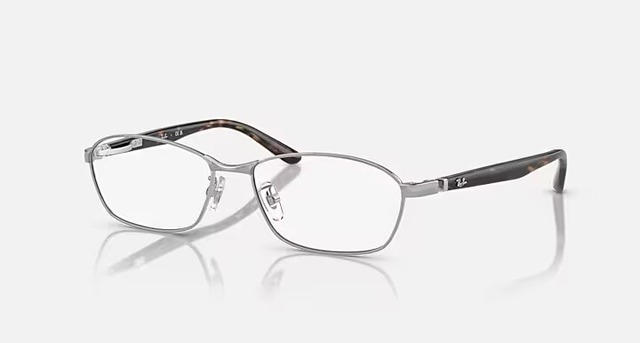 【Ray-Ban】スクエアメタルフレーム　シルバー