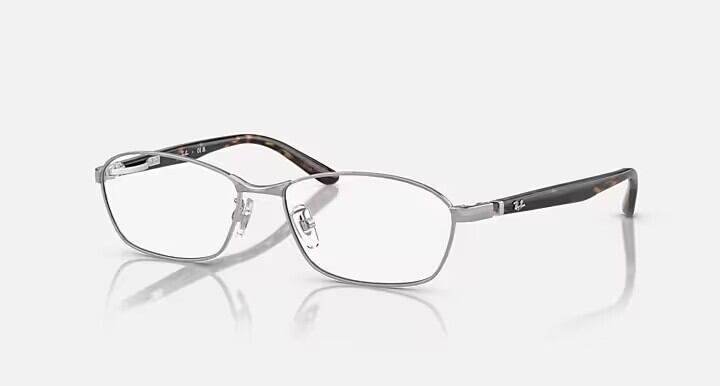 【Ray-Ban】スクエアメタルフレーム シルバー