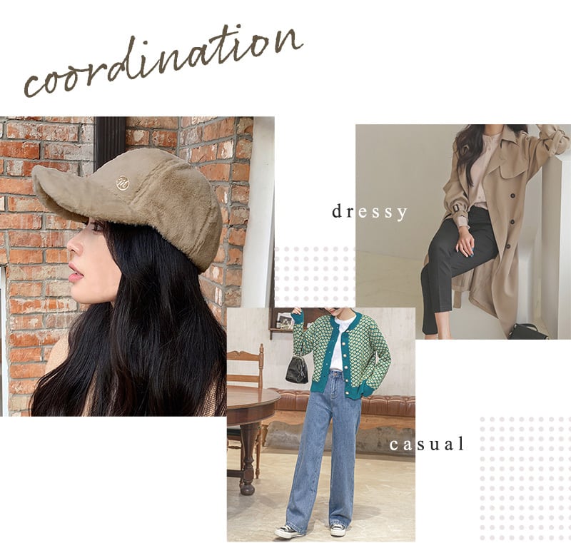 メール便】フェイクファーキャップ／hat237 | DAY CLOSET｜ レディース