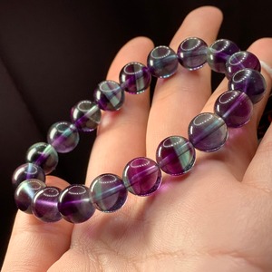 ー極ー 濃厚×美しすぎる極上グラデーションフローライトブレスレット