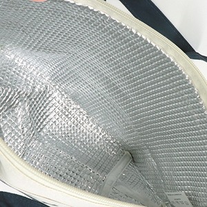 GO GO WONDERFUL WORLD!-ポリバイカラー保冷トート(M/ネイビーブルー)