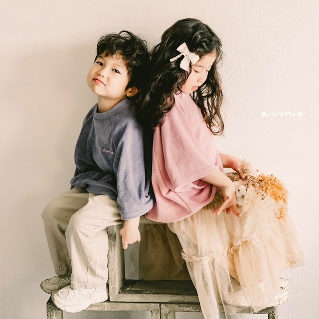 aladin アラジン 韓国服 キッズ（S.M【即納】aladinkidsアラジン 花柄 