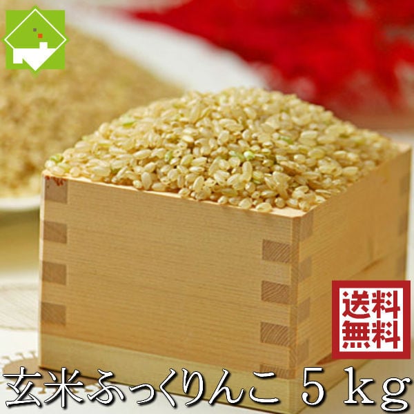 北海道　北海道産　玄米　ふっくりんこ　5kg　令和5年産　北海道富良野市　スイートベジタブルファクトリー