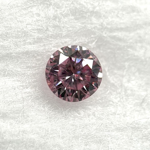 ダイヤモンド 0.031ct FANCY INTENSE PINK  SI2 ラウンド
