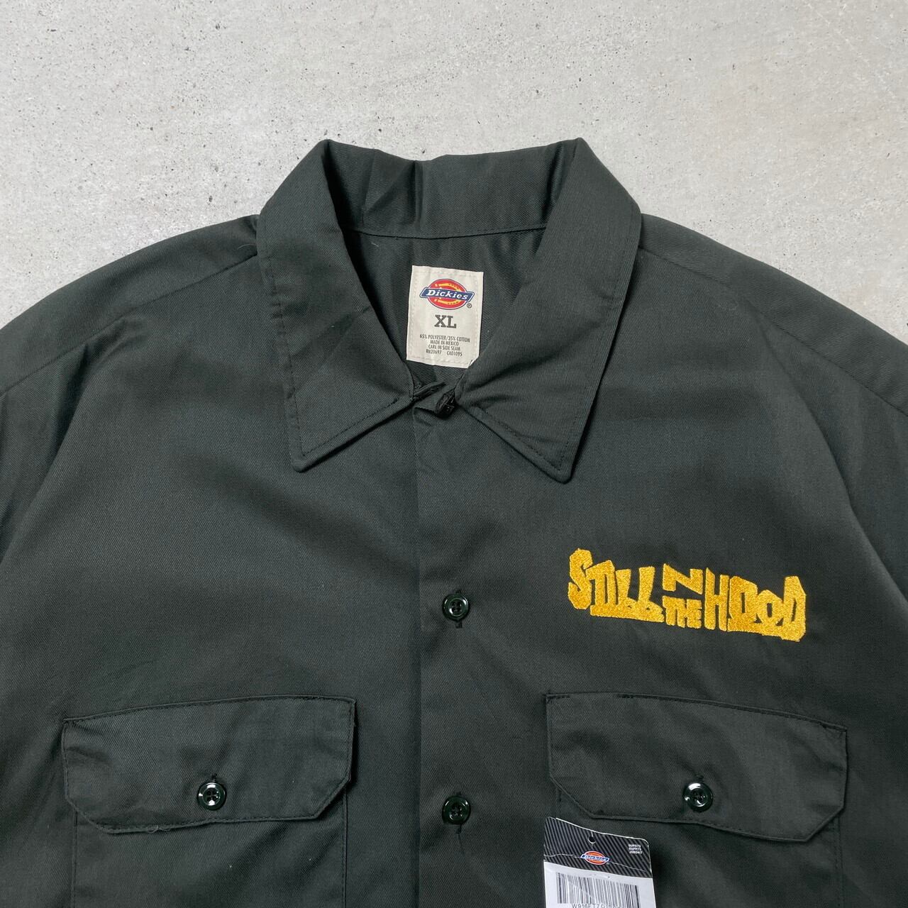 DEADSTOCK NOS Dickies ディッキーズ ワークシャツ 半袖シャツ STILL N