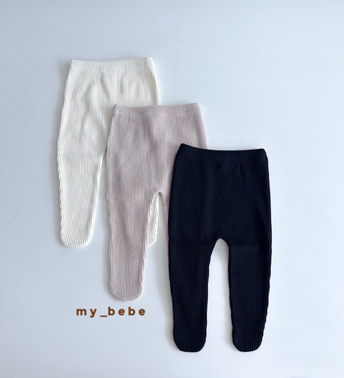 mybebe［取寄］rib foot leggings 26autumn