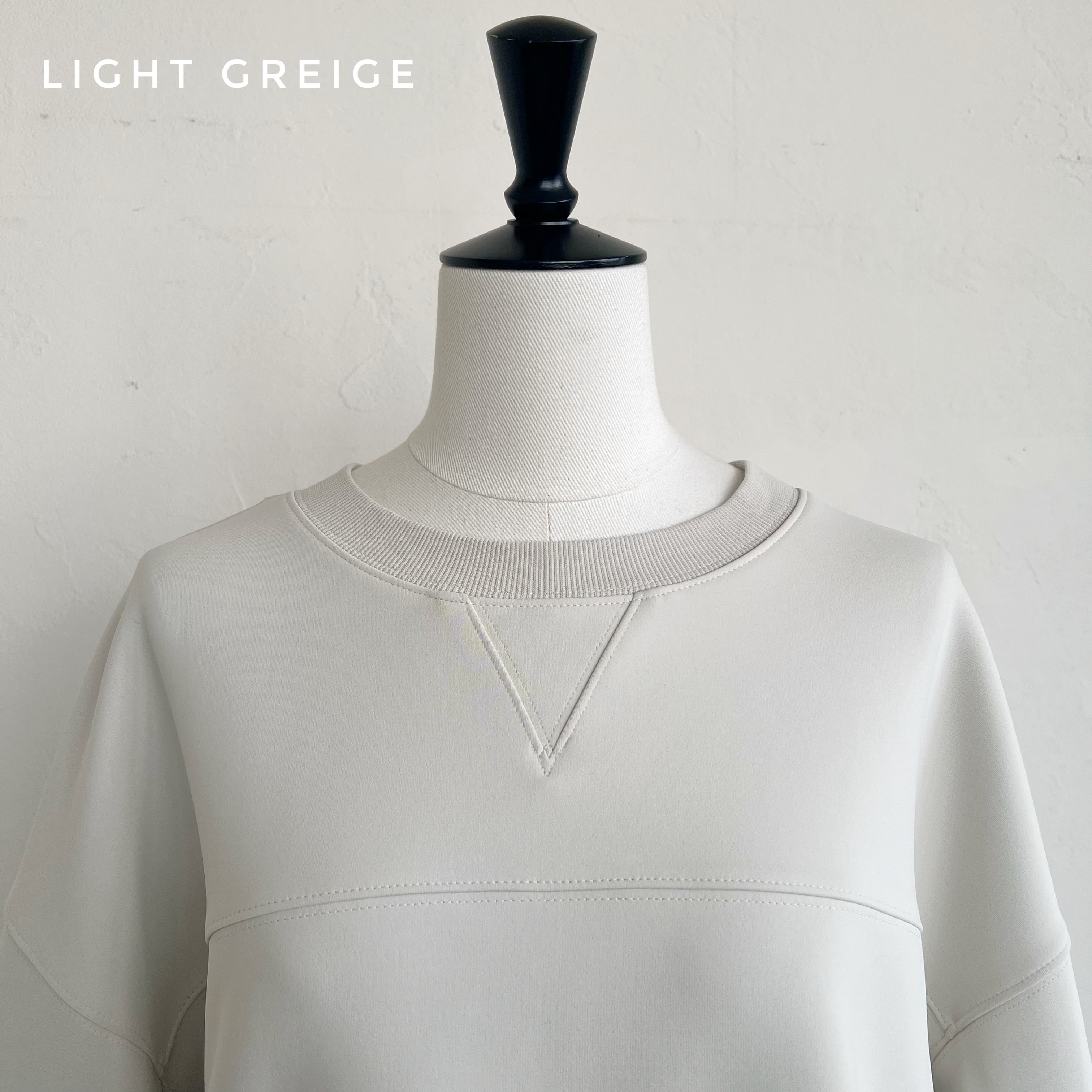 SYSORUS × akko3839 レクチュールギャザーヘムプルオーバー 450-25643  