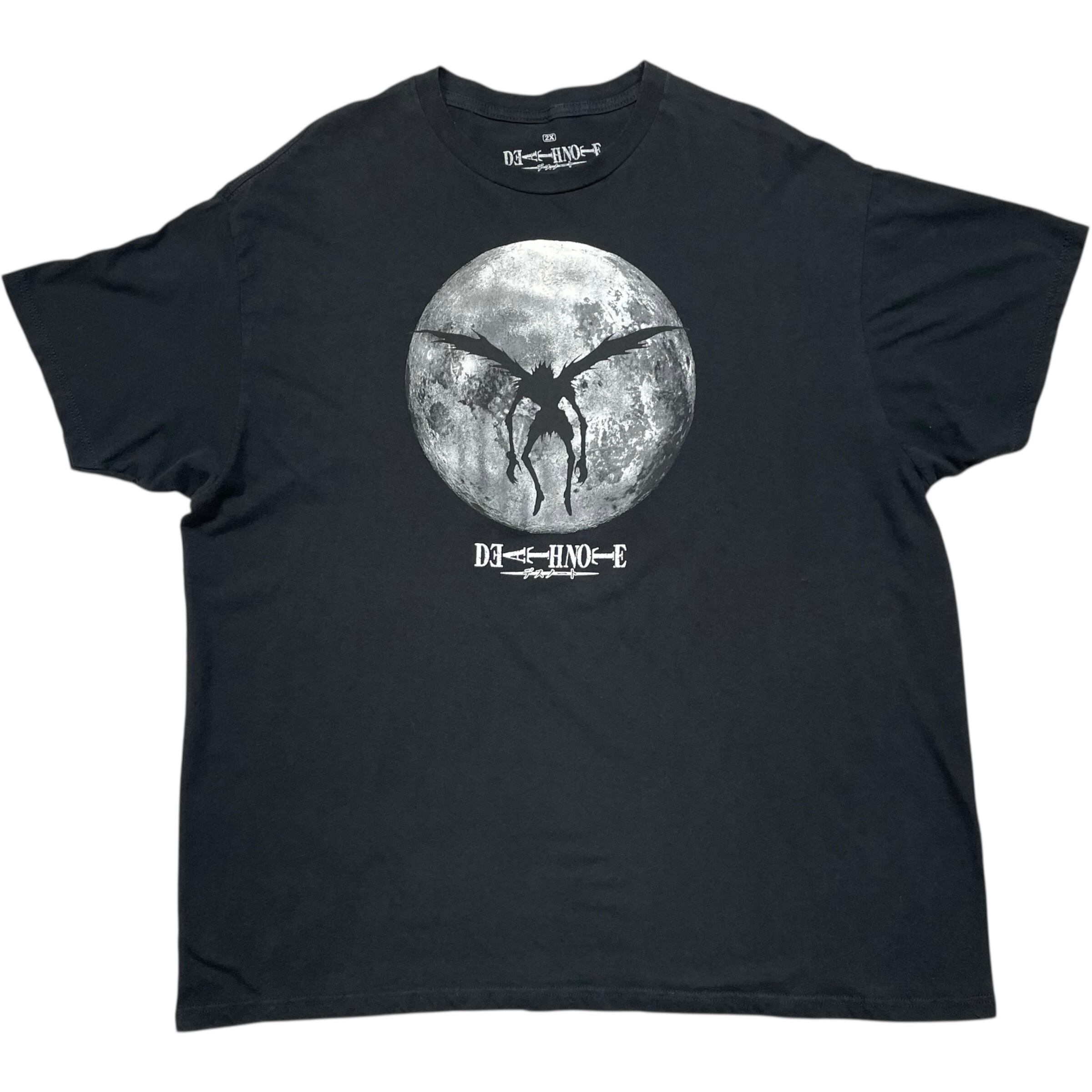 《XXL》 DEATHNOTE デスノート アニメTシャツ プリント ブラック no.7379