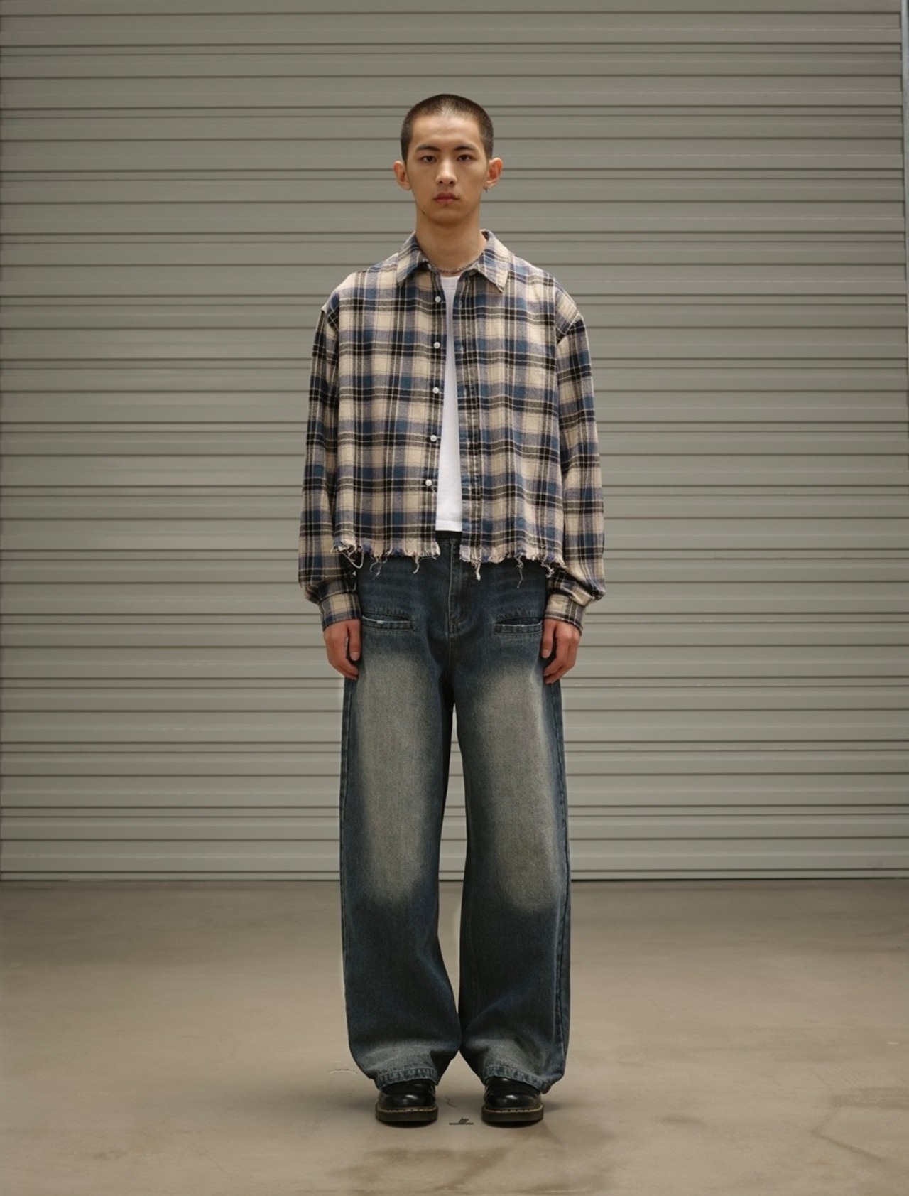 Rustic Fringe Shirt UH00046 ラスティックフリンジシャツ