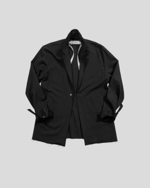 ASKYY / TAILORED EASY JACKET / BLK