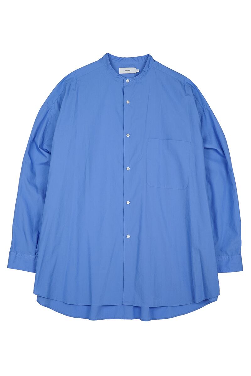 Graphpaper(グラフペーパー) Broad L/S Oversized Band Collar Shirt