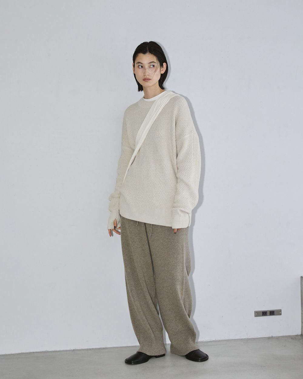 TODAYFUL Softwool Wide Pants
