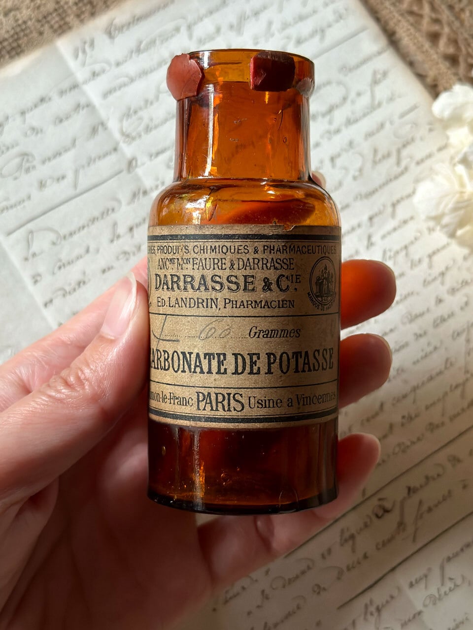 薬品ボトル 薬の瓶 ガラス瓶 DARRASSE&CIE | Brocante de La 薬品ボトル 薬の瓶 ガラス瓶 DARRASSE&CIE | Brocante de La