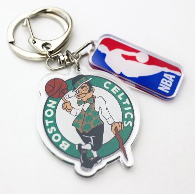 Nba Pvc Keychain Boston Celtics NBA Acrylic Keychain | mingus