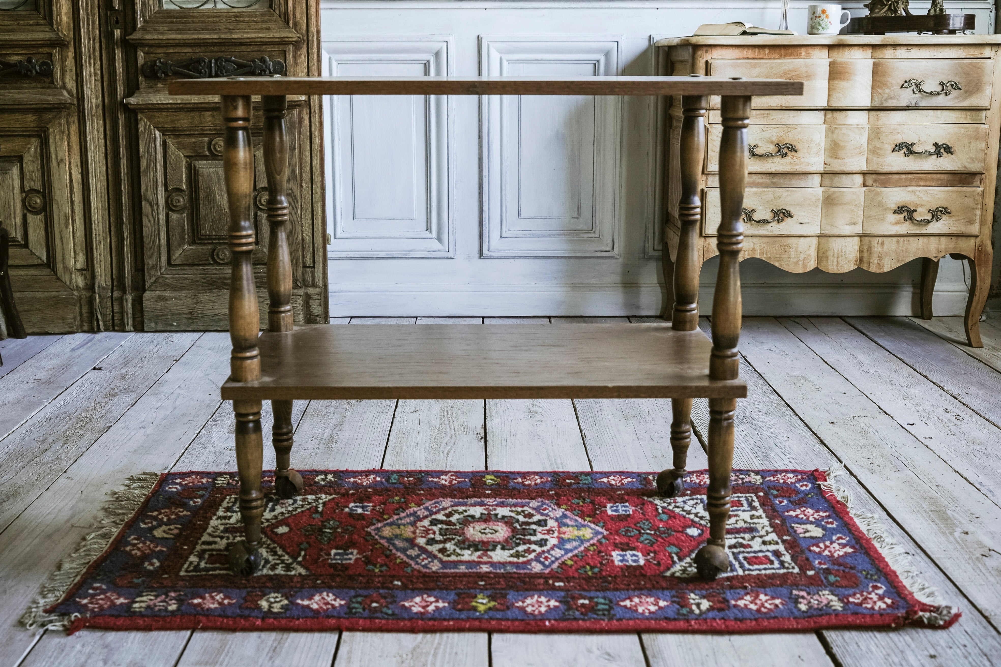 ラック/サイドテーブル/ディスプレイ棚/空間装飾/アンティーク