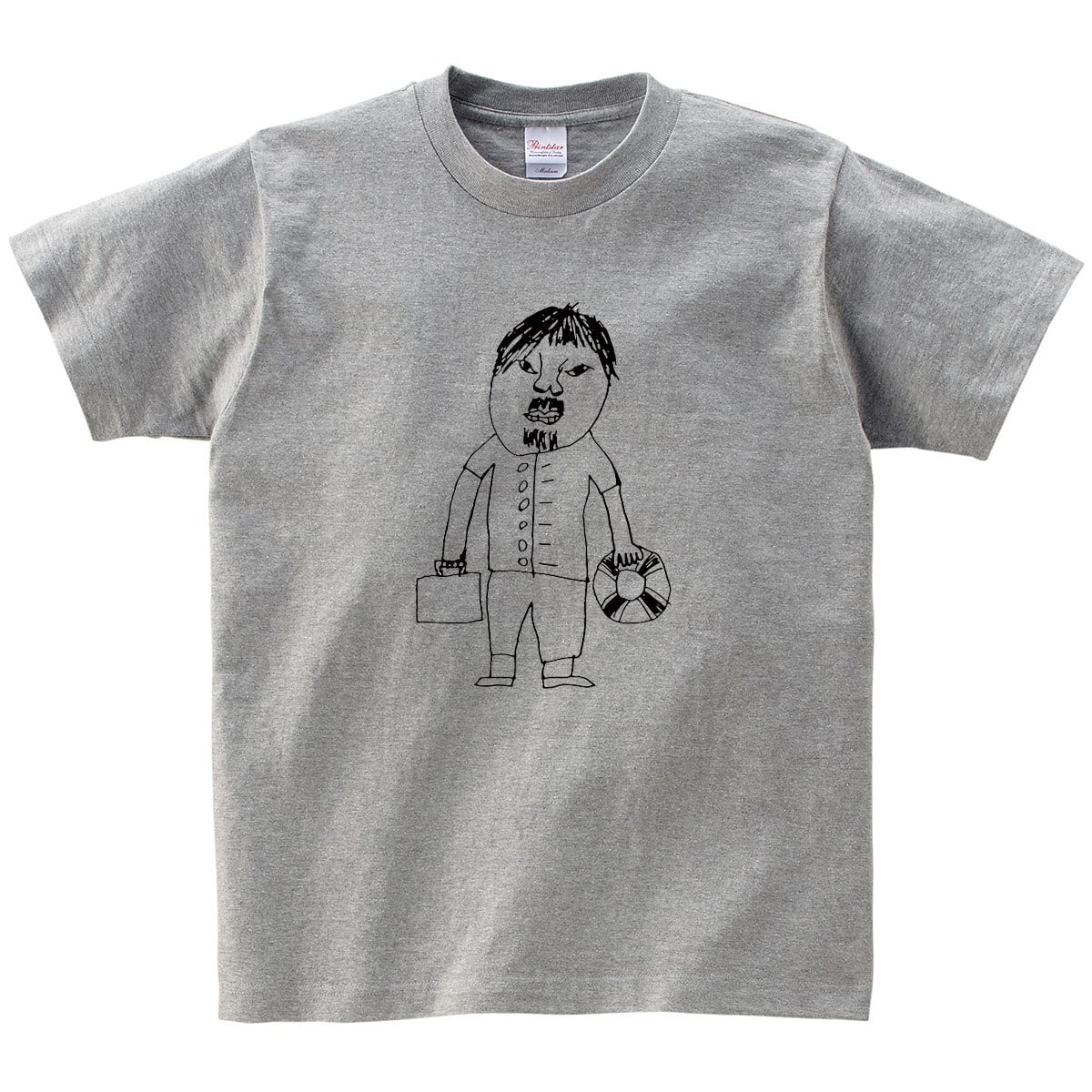 手描き マフィアの休日 Tシャツ OS70 おもしろTシャツ