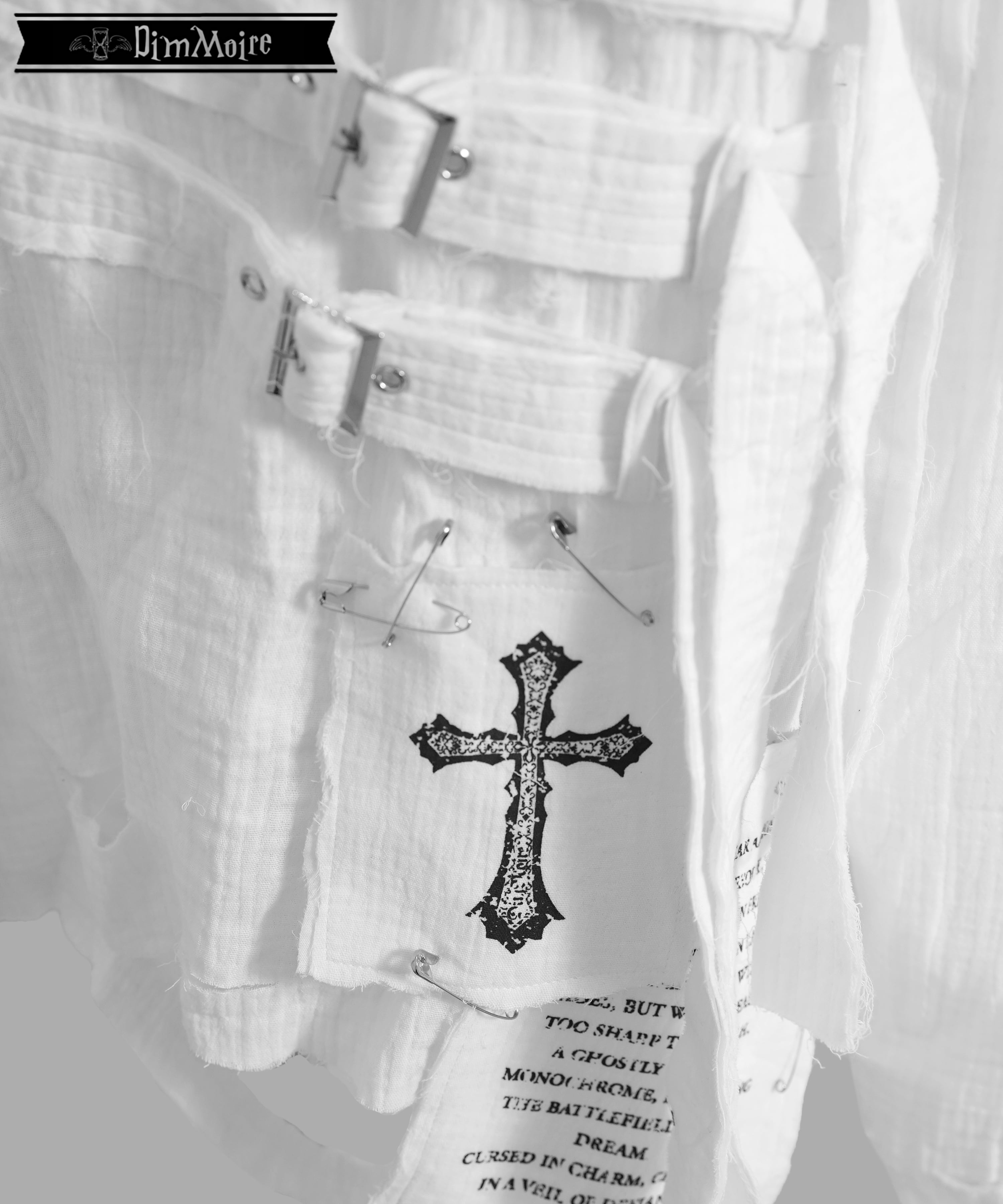 DimMoire 救済の十字ガーゼトップス 拘束ガーゼトップス【White】 | DimMoire