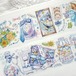 再販☆SAM23 巫女sama事務所【爱神的赠予】6.5cmx2m 水晶 白墨 剥離紙 PETテープ