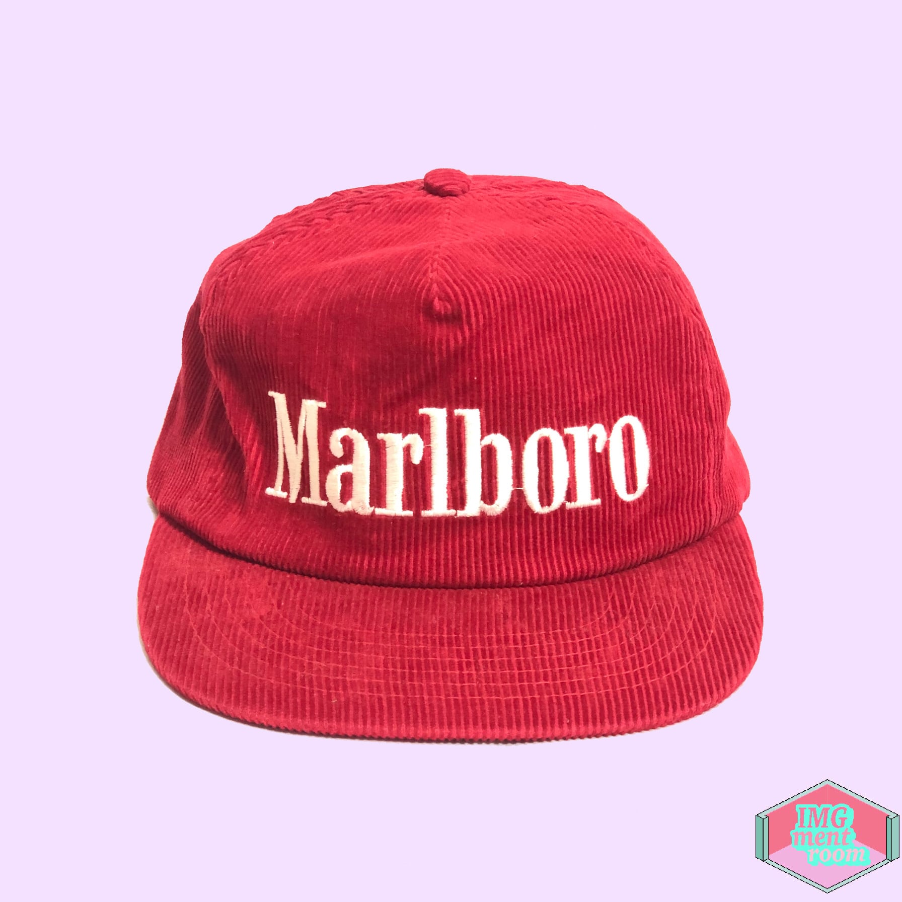 s "Marlboro" corduroy cap RED   IMGmentroom powered by BASE