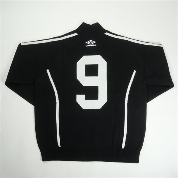 Supreme Umbro Zip Up Sweater 黒 M 未使用 Supreme x Umbro Zip Up Sweater - Size Medium - Black - NEW