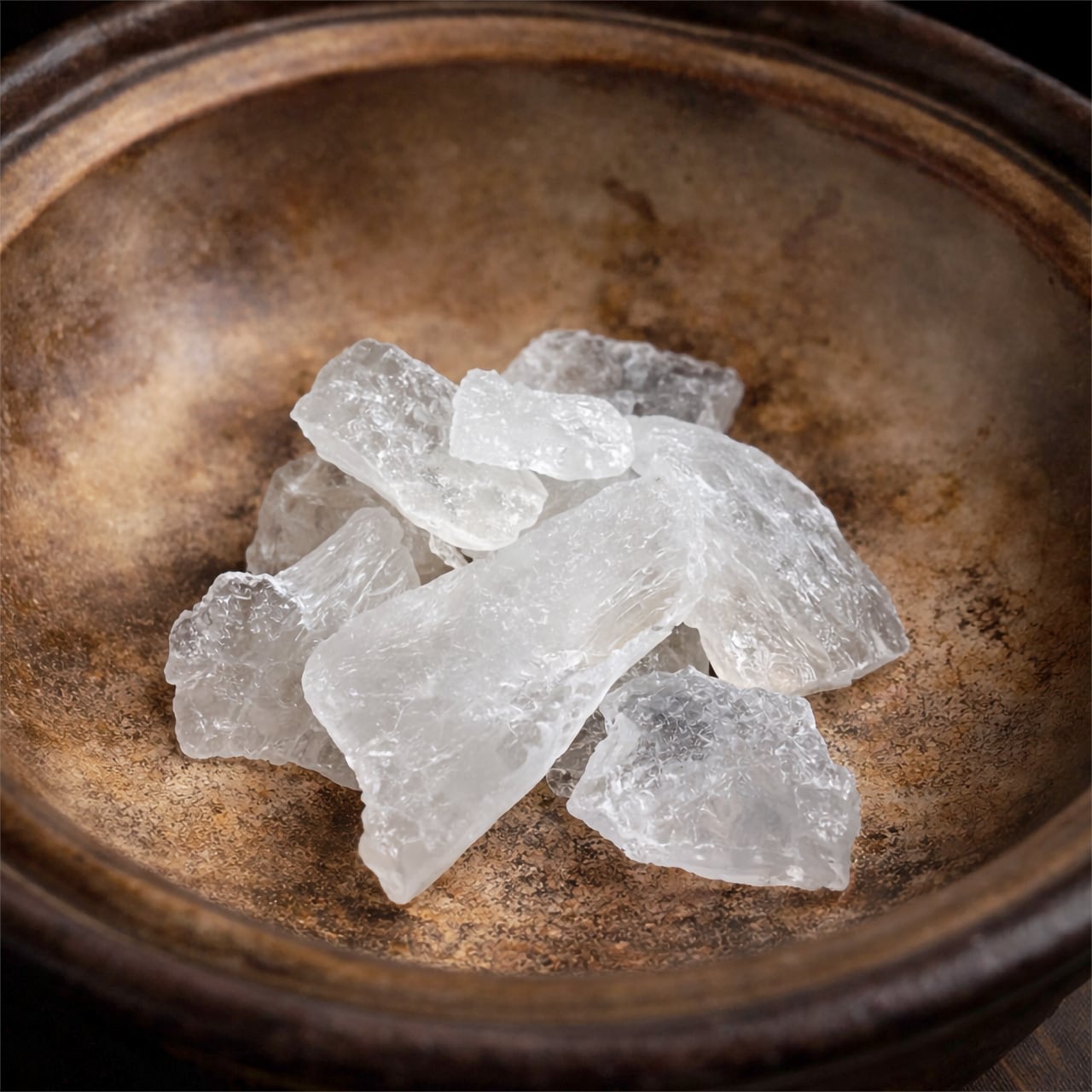○昔ながらの静置結晶 鶴印 上壱等 氷砂糖500g 北海道産てん菜糖100