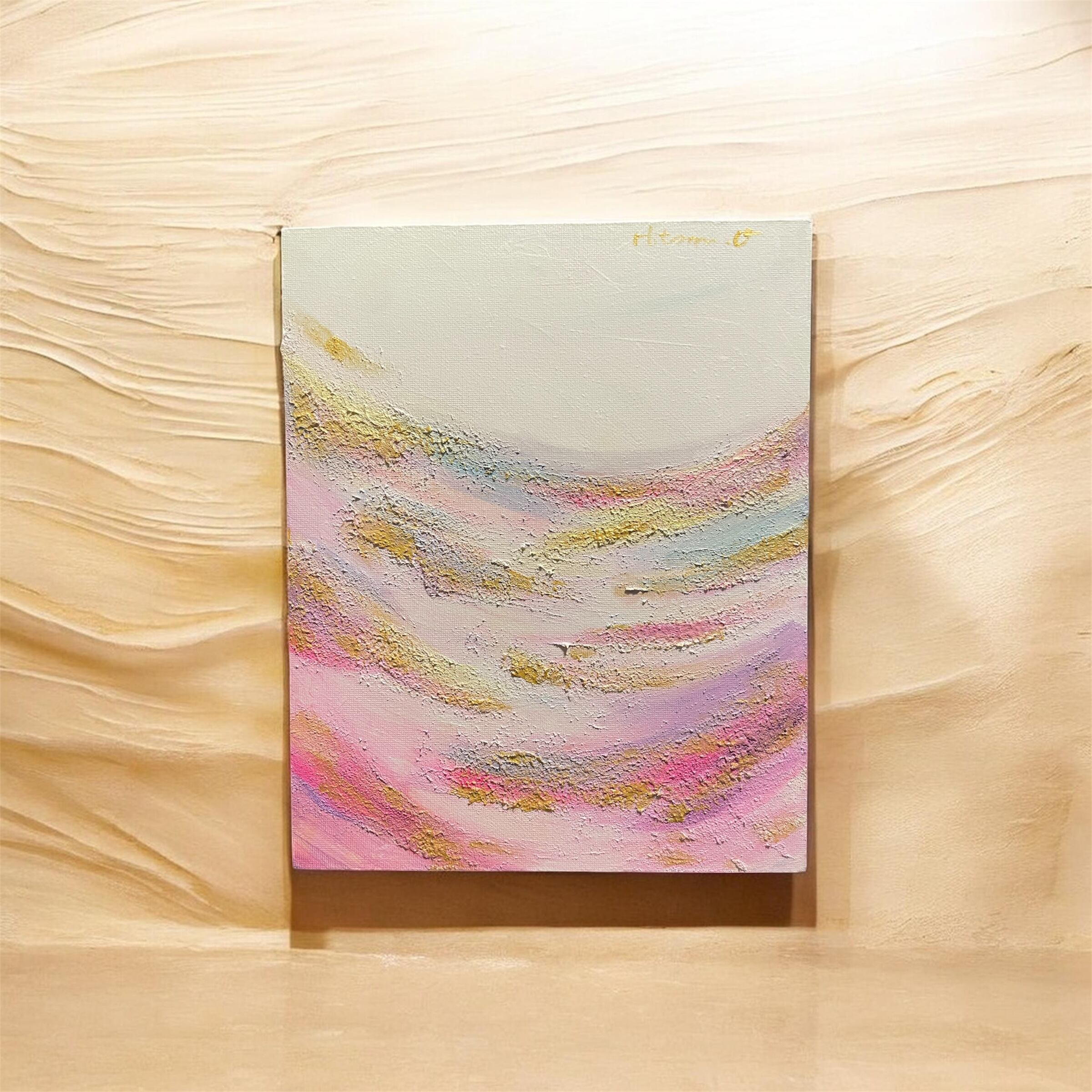 A-73/24】人物画 女性画 アクリル画 原画 絵画 現代アート キャンバス