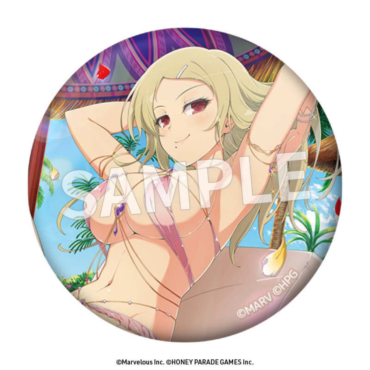 閃乱カグラ　76mm缶バッジ vol.5　全10種セット - 10