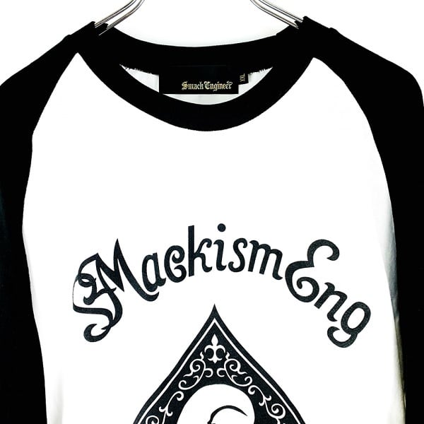 SMACK ENGINEER プリント カットソー 長袖Tシャツ BLACK M