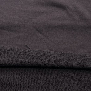 ★AM030◆1.8m◆1点限定!綿100%裏毛ニット生地◆チャコール