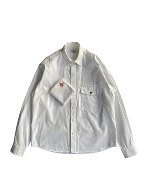 GENIZAWA / basic dress shirt (white)