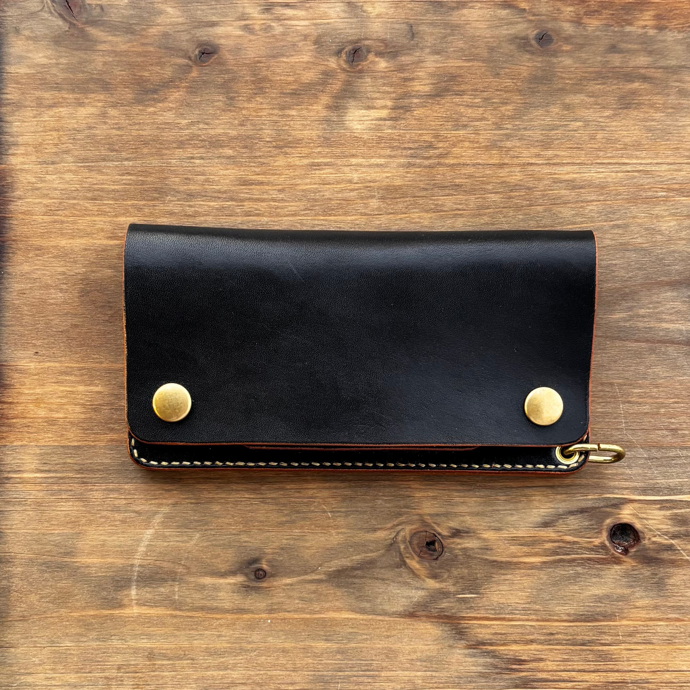 ミドルトラッカーウォレット MTW-01【クロムエクセル / 茶芯