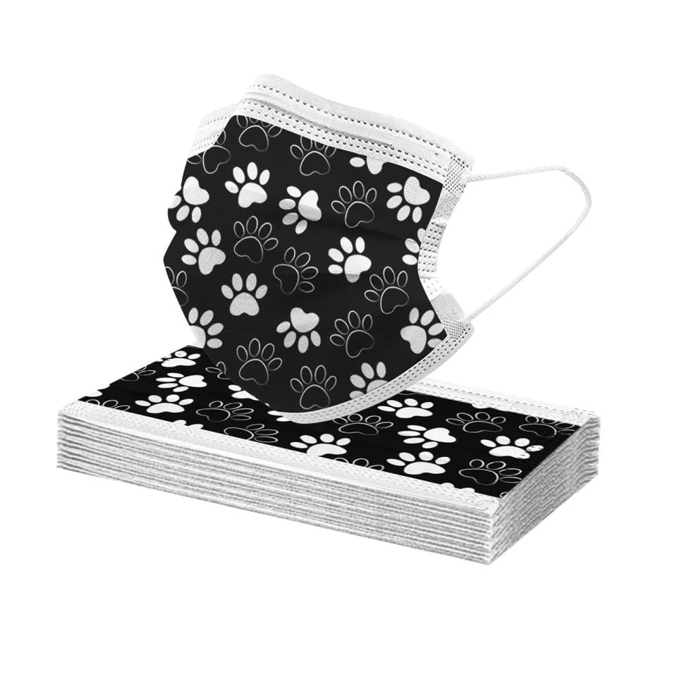 ※再販※にくきゅう不織布マスク【10枚】or【7枚】