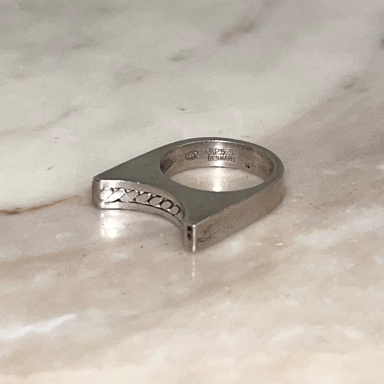 GEORG JENSEN silver ring " 106 A "