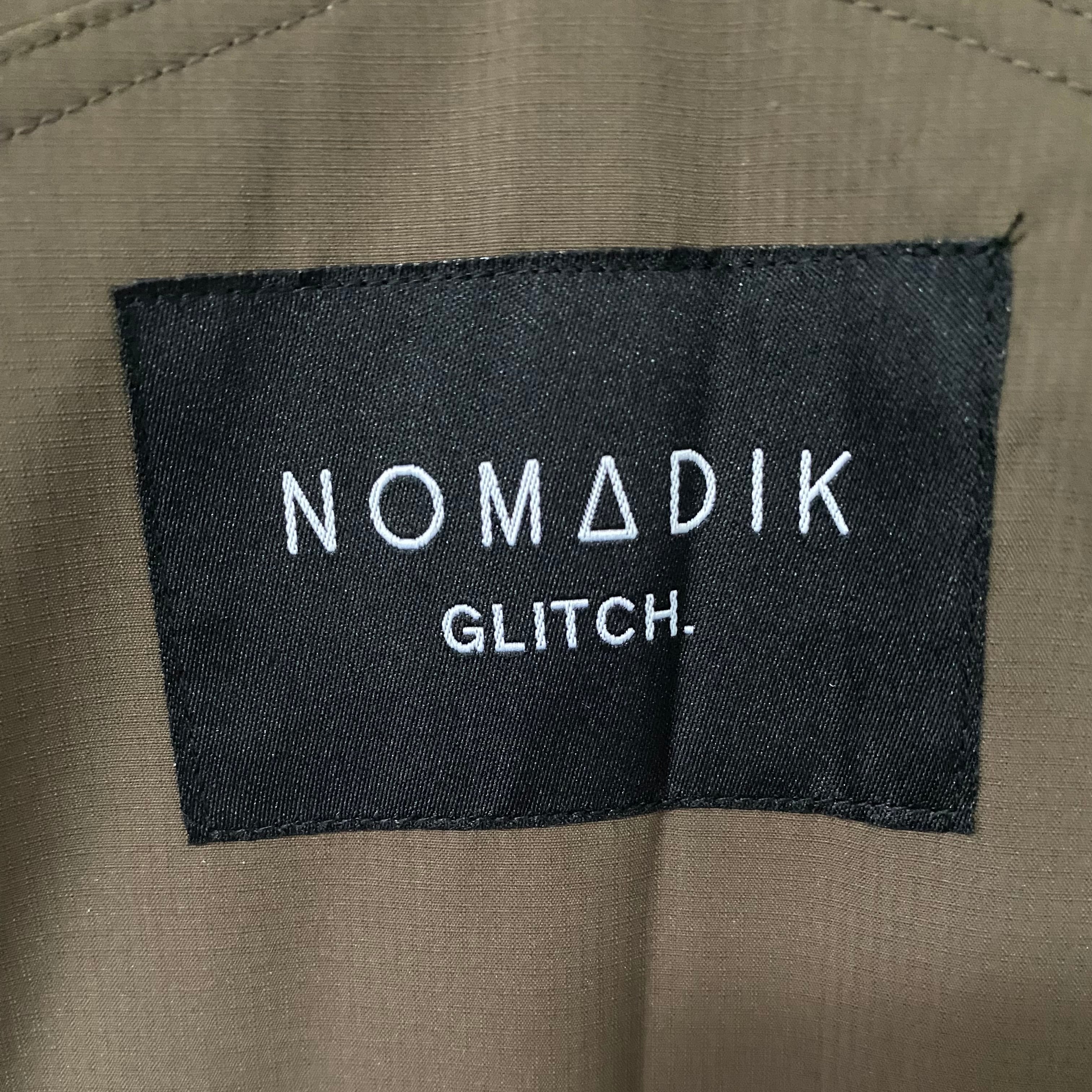 NOMADIK GLITCH BIB PNT BROWN XL | stripes