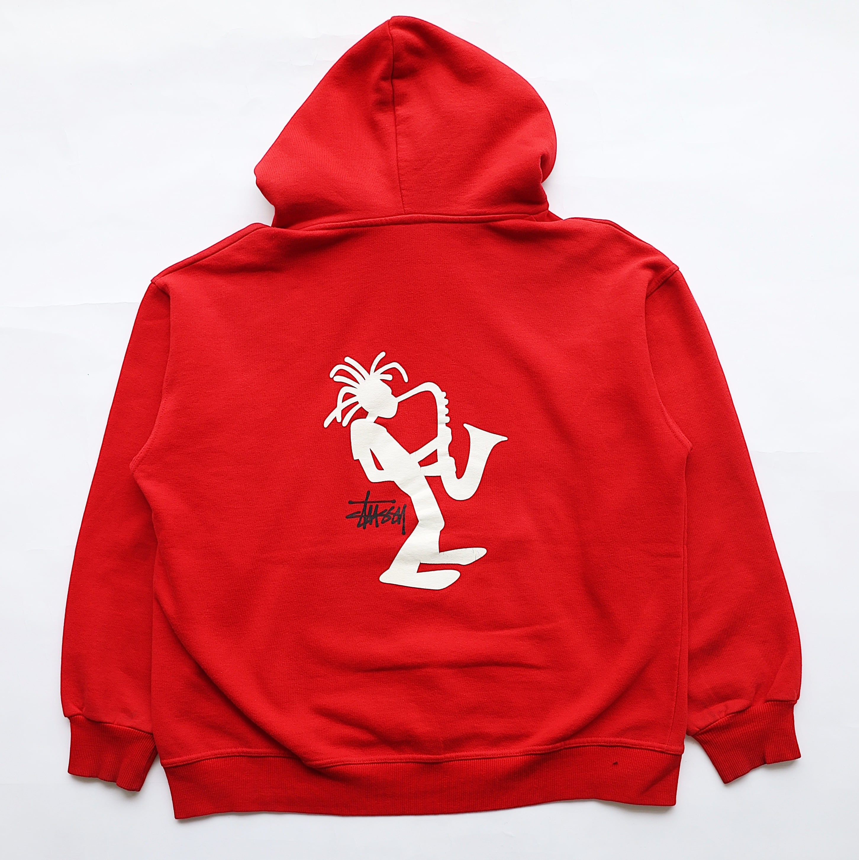 90S STUSSY JAZZMAN PULLOVER HOODIE | CLIMB SENDAI
