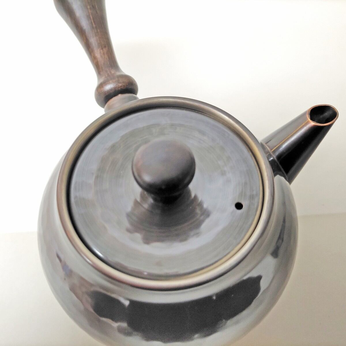 新光堂・美術銅器・急須・茶筒セット・No.221229-03・梱包サイズ60