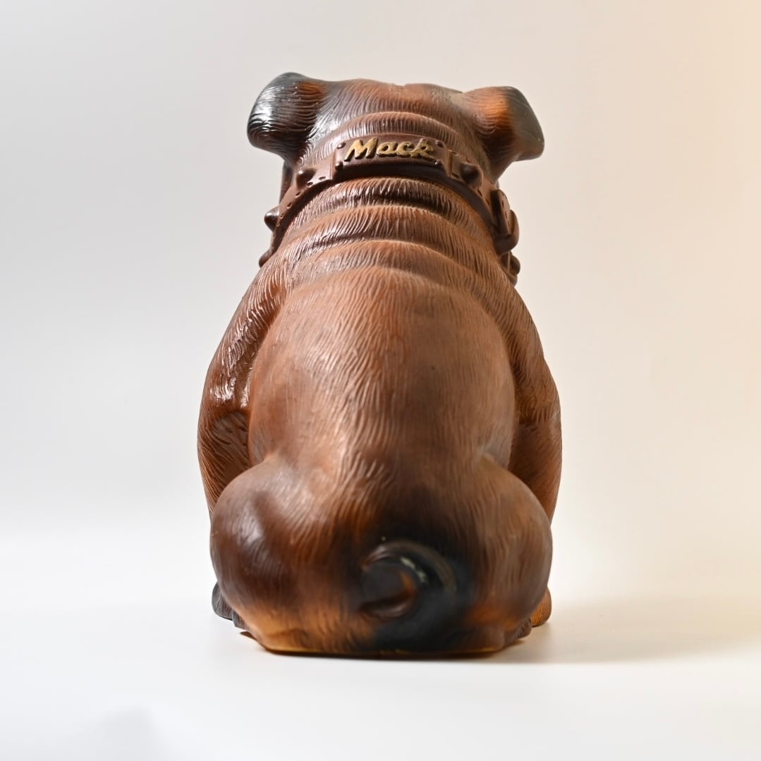 70's デッドストック Vintage Mack Truck Bulldog Piggy bank | Button