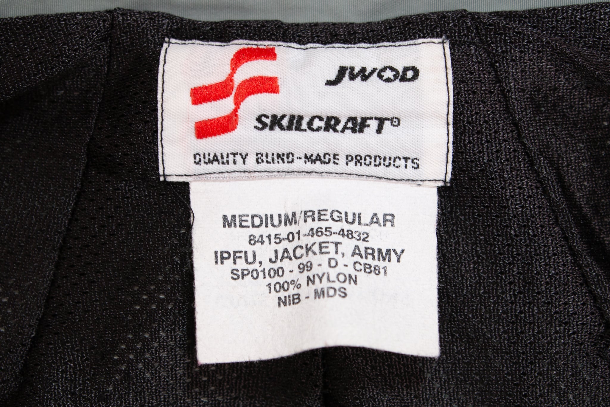 U.S.Army Improved Physical Fitness Uniform Jacket "USED" 米軍 IPFU