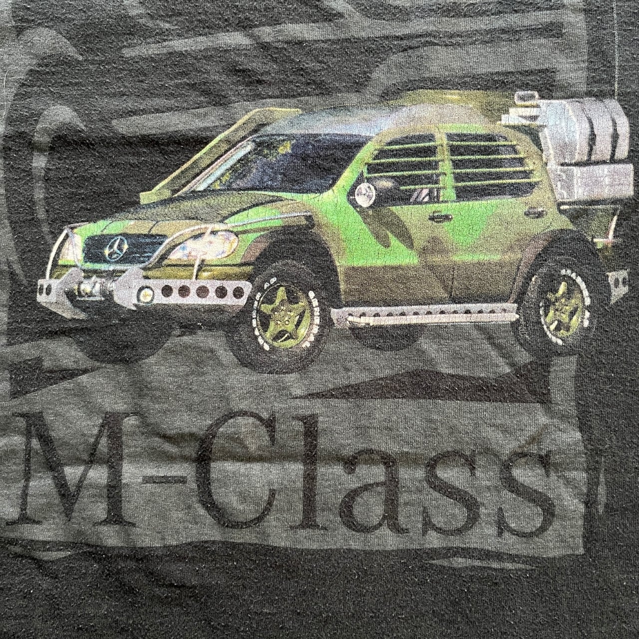 Vtg 90s Jurassic Park Lost World T-Shirt Mercedes Benz M