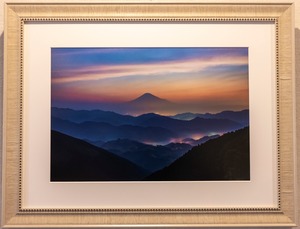 幻想的な吉原の光景　富士山写真　A3ノビサイズ