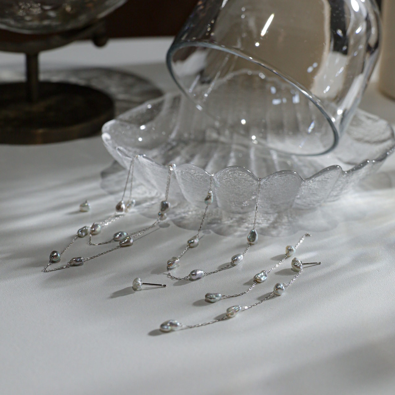 あこやケシパールK18WGブレスレット【WEB限定】A55751/B55750 - 7