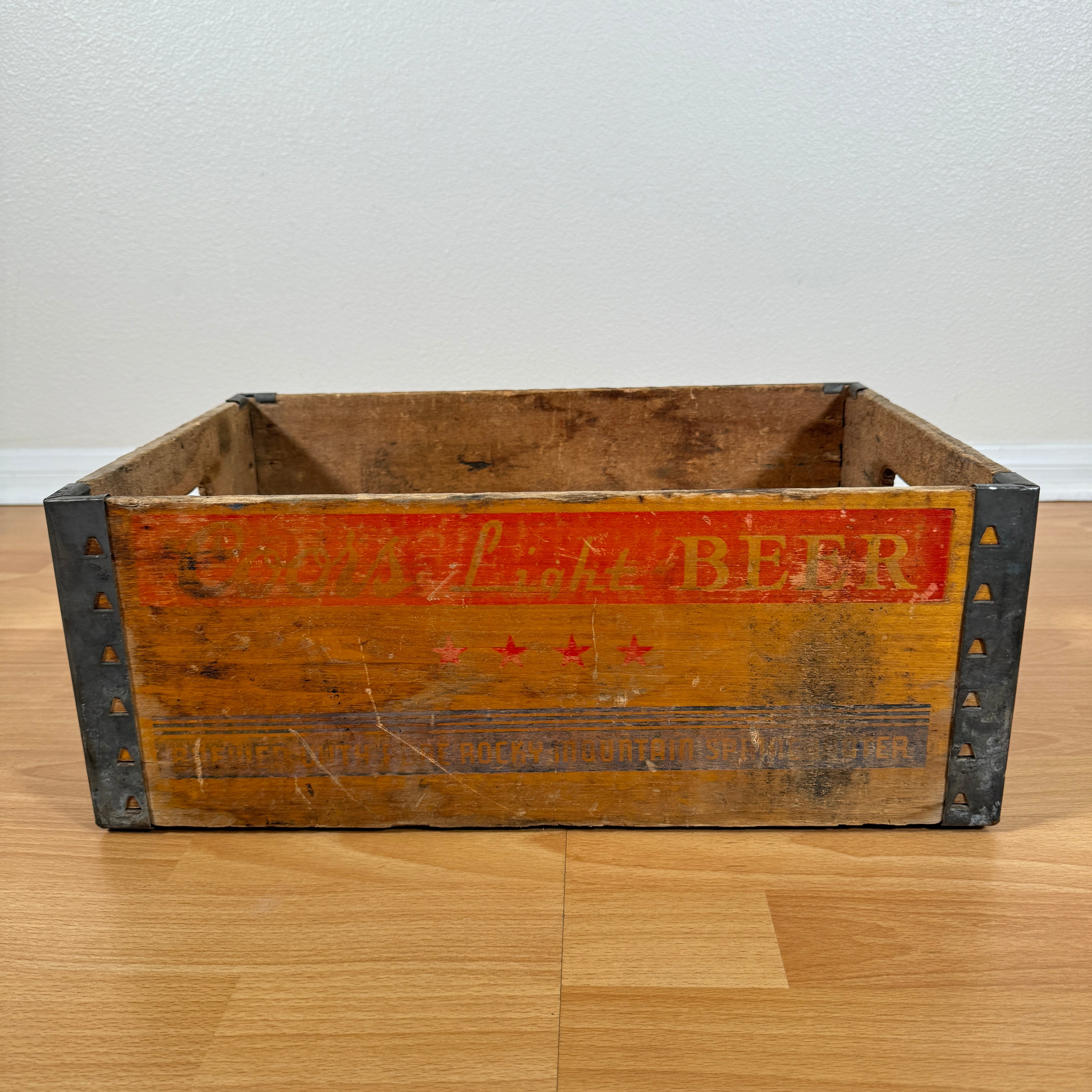 Coors ヴィンテージ木製ボックス
