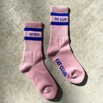 FAT CLUB REVERSIBLE SOCKS PINK