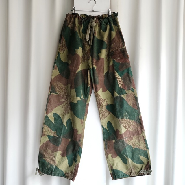 50s BELGIUM ARMY BRUSHSTROKE CAMO PANTS