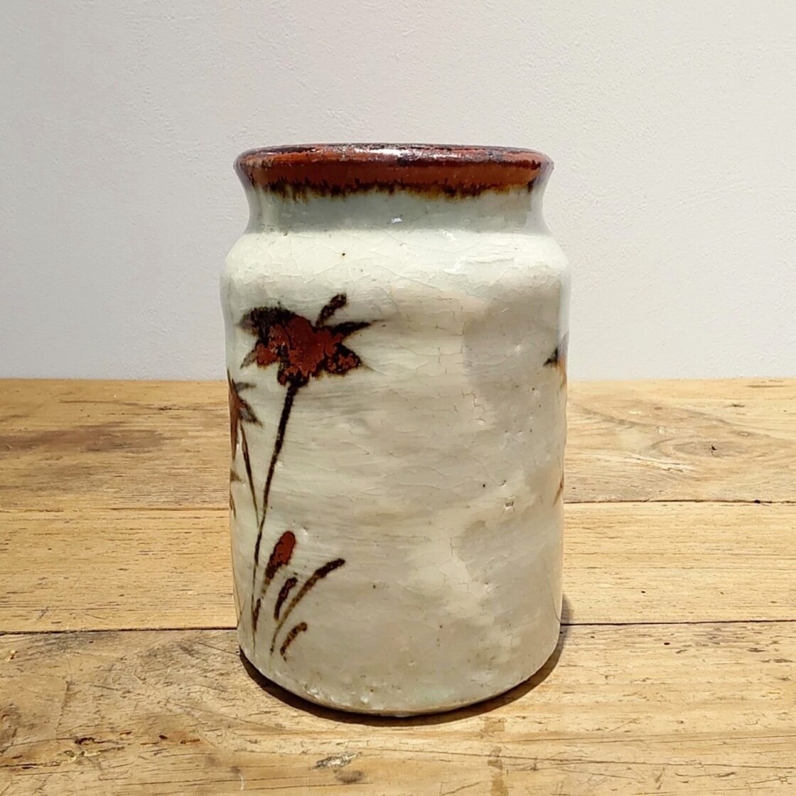 Sold Out】明月窯 茶花文花瓶 | Pay ID