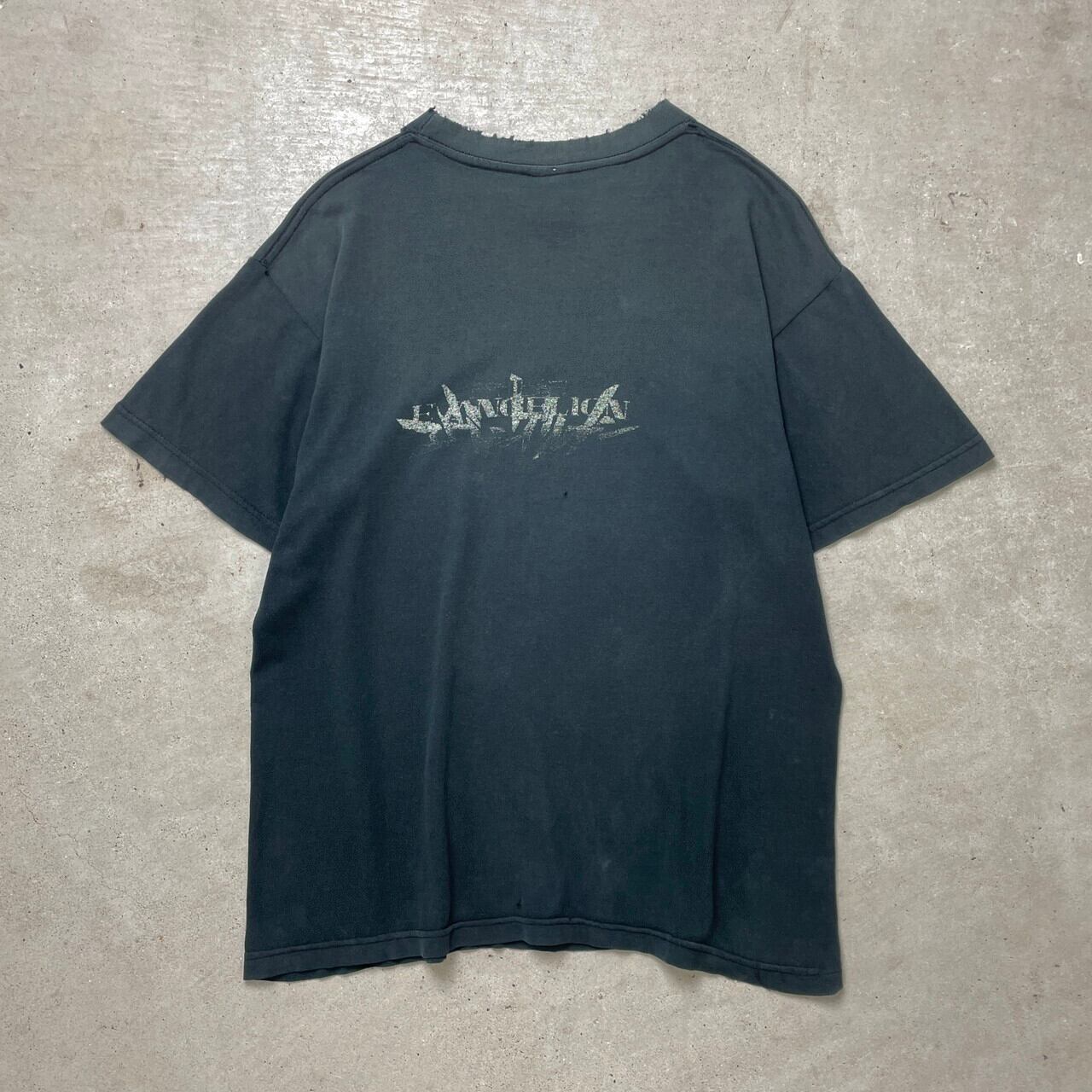 00年代 新世紀エヴァンゲリオン キャラクタープリントTシャツ メンズ 