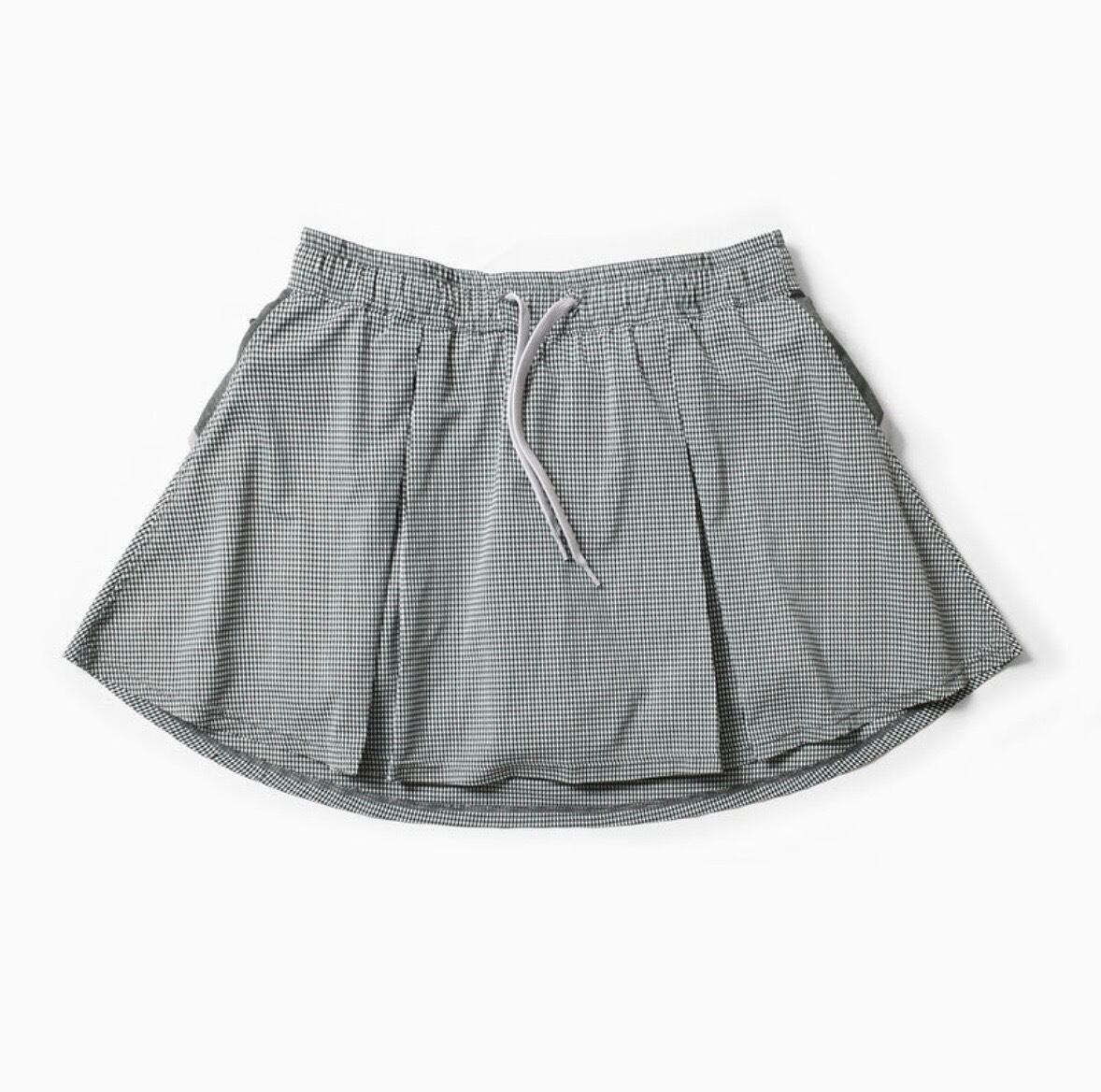 MMA(MOUNTAIN MARTIAL ATRTS) MMA Front Pleats Run Skirt (Gray)