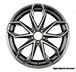 21インチ グレー H スタイル ホイール  21x9 21x10 4 個セット　-BRN-12337