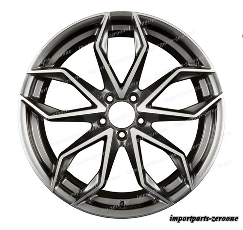 21インチ グレー H スタイル ホイール 21x9 21x10 4 個セット -BRN-12337
